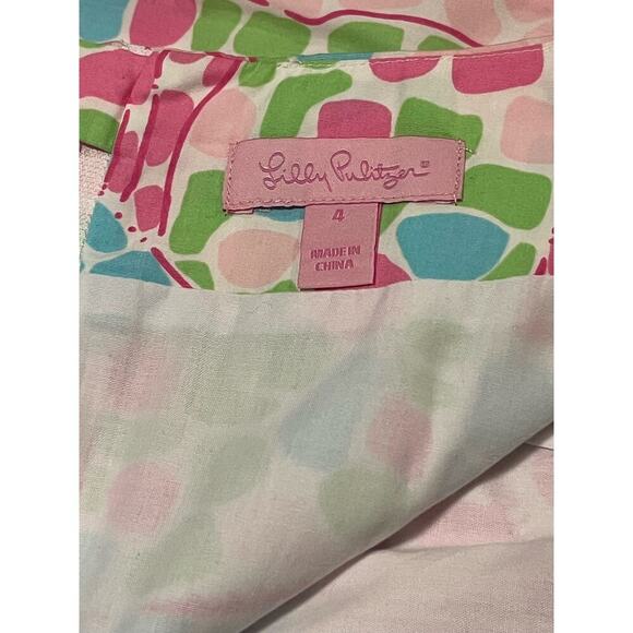 Lilly Pulitzer princess of the jungle print skirt 4 preppy colorful vacation - Picture 8 of 12